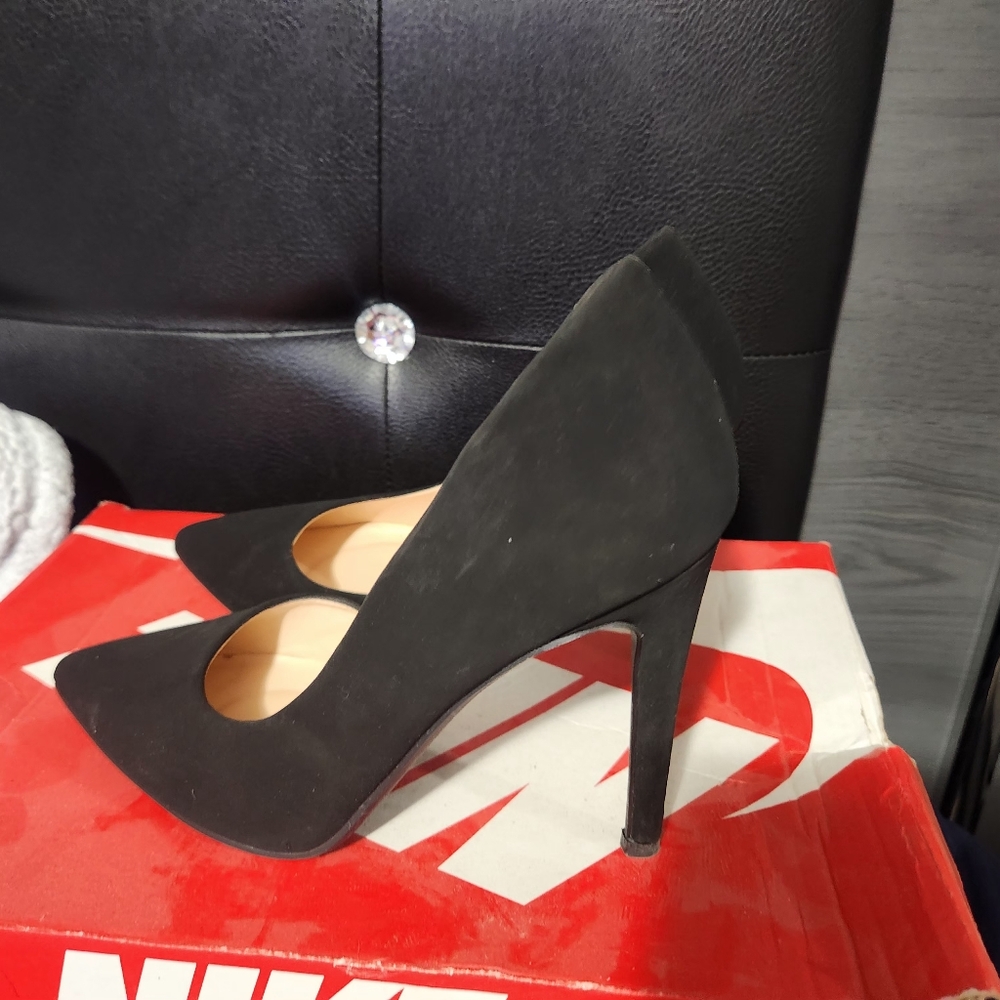 Black heels